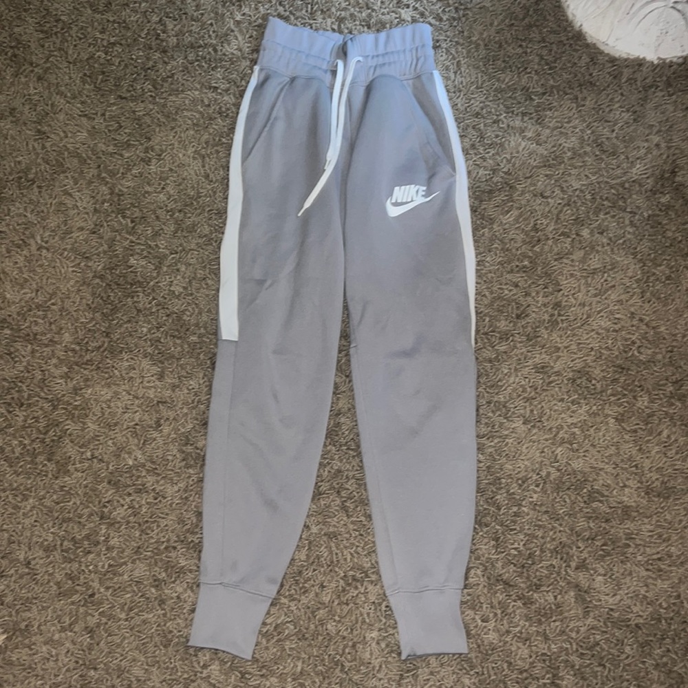 Nike Grey High waisted sweats - Picture 1 of 4